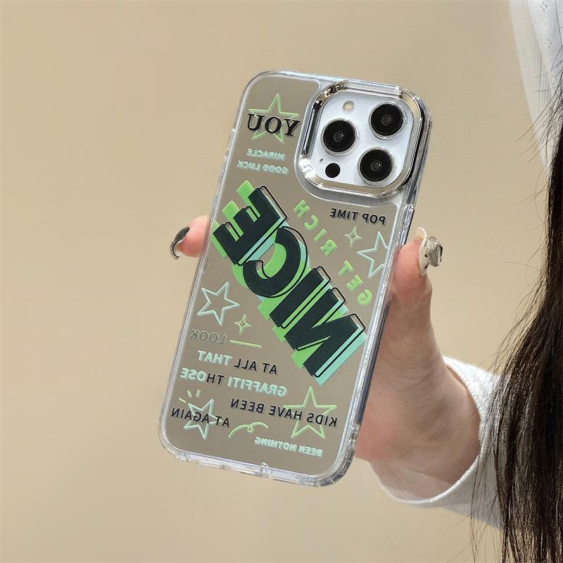 Zhitai 3-in-1 Mirror Case: Protective Cover for iPhone 15 Pro Max, Compatible with 13/14 Pro Models.