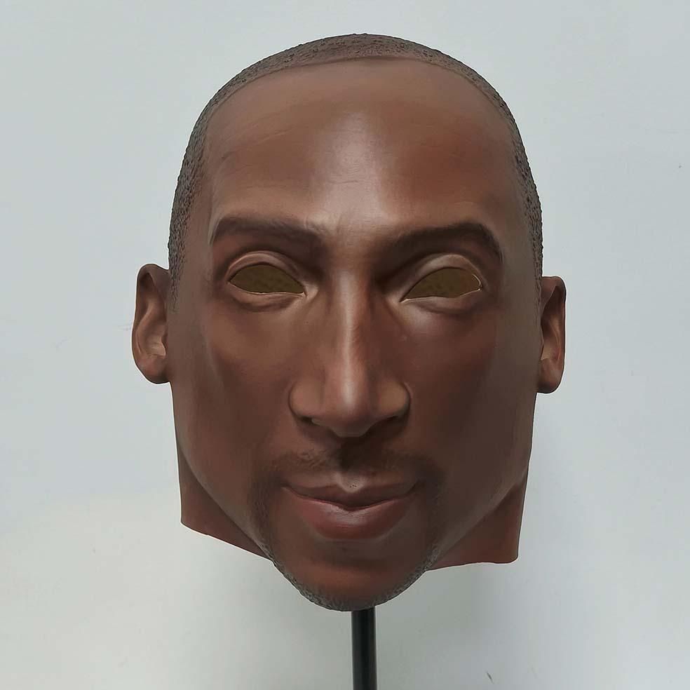 Latex mask for headgear cosplay Men's party funny selfie impersonation costume props