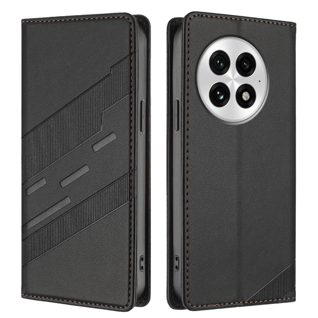 For OnePlus 13 Phone Cases Punk Style Imprinted Wallet Stand Leather Cover