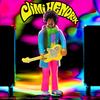 Фигурка Джими Хендрикса Super7 Blacklight You Jimi Hendrix с аксессуарами, включающая в себя коллекцию классического рока и ретро-игрушки (Опытные) -
