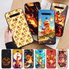 Чехол AP3 Charmander Pokemon Black для iPhone 16 15 Plus 14 13 12 11 Pro 8 7 6S SE 5S X XR XS Max Realme C30 C33 C31 9I Huawei Y8P Y9 Sofe Cover