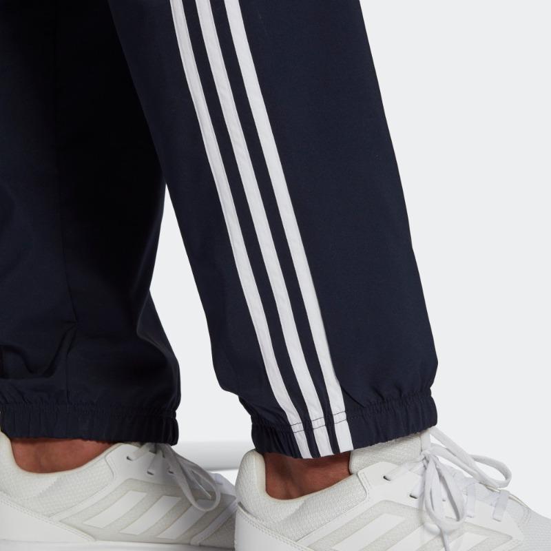 adidas Сплошные цветные спортивные брюки для бега на шнурке, мужские штаны, синие GK8983