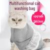 Anti-Scratch Cat Bathing Bag with Nail Clippers