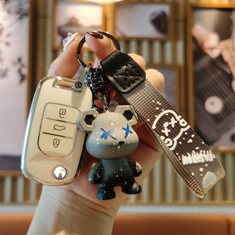 Wuling Hongguang S/S3 & Mini EV Key Protective Cover with Buckle