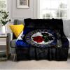 Rovers Crest Football Club Printed Throws Blanket Soft Flannel Blankets for Couch Bed Gifts for Men Women Picnic blanket Christmas gifts