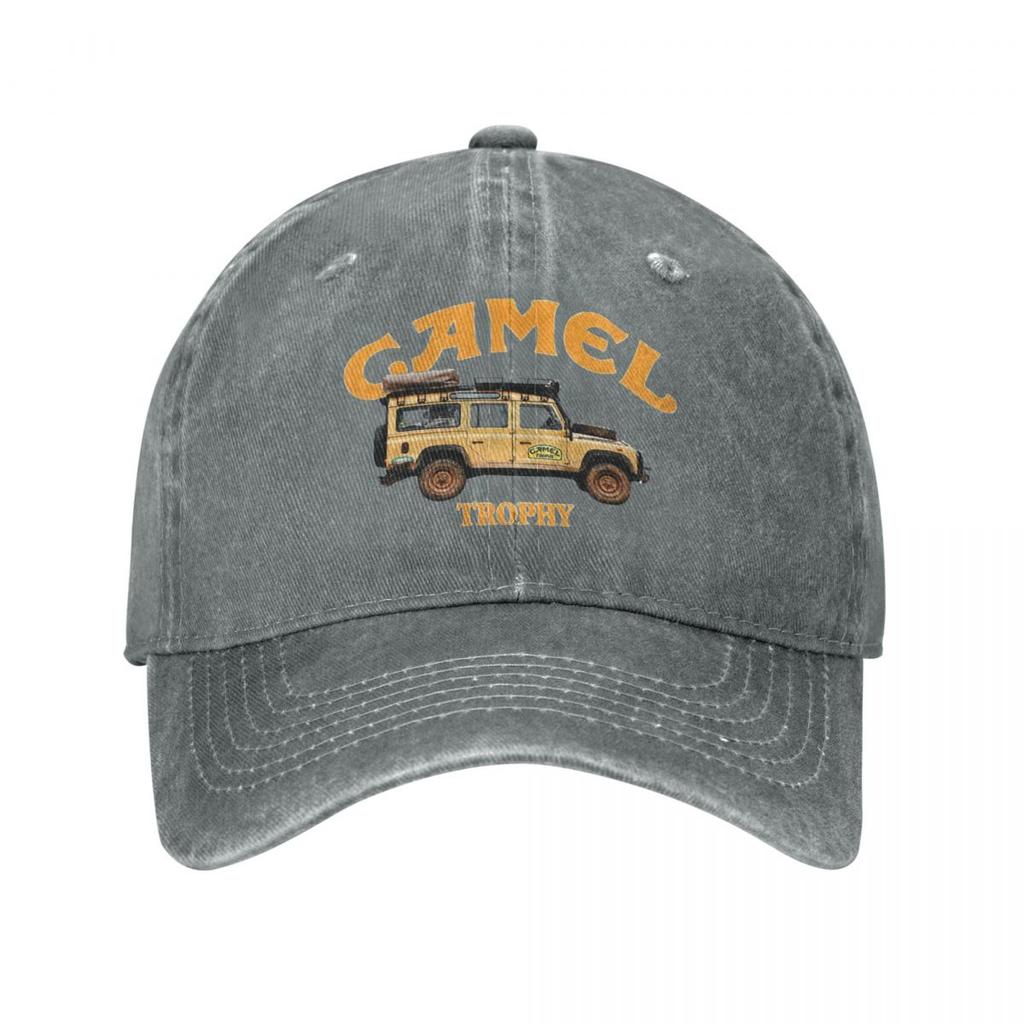 Кепка Camel Trophy с логотипом на весну и лето унисекс для женщин с конским хвостом, бейсбольная кепка в винтажном стиле, джинсовая, для активного отдыха, на все времена года