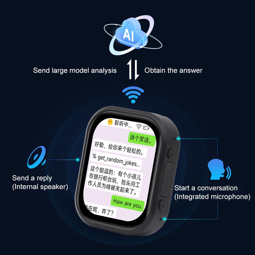 Плата разработки ESP32 S3 с 2,06-дюймовым AMOLED сенсорным дисплеем 368×448, программируемые часы, QMI8658/MIC/Аудио/Батарея, ИИ голосовой чат