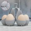 Wholesale Boiled Eggs with Silicone Cooking Tools Convenient To Use Home Steaming Stands Creative Egg Trays Simple Kitchen Tools