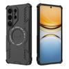 Чехол для Samsung Galaxy S24 S25 S26 S23 Ultra Plus Edge S26 PRO S24 S25 FE Бронированный жесткий Магнитный Ударопрочный Защита камеры
