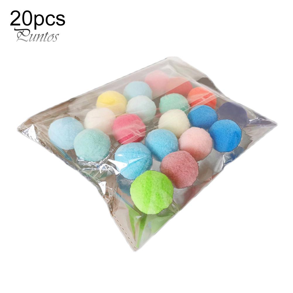 Плюшевые шары для игр с кошкой,10/20/30 штук