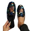 Fashion Women Casual Shoes Sequin Decoration Slipper Square Toe Flat Bottom Comfortable Platform Sandals Slides Outdoor Beach Slippers
