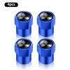 For Mitsubishi Asx Lancer Mirage Pajero Sport Xpander Attrage New 4Pcs Auto Accessories Car Wheel Tire Valve Stem Caps Cover