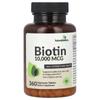 Biotin, High Potency, 10,000 Mcg, 360 Vegetarian Tablets