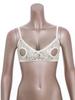 Womens Hollow Out Lace Bra Top Adjustable Spaghetti Straps Sheer Panels Club Rave Wear
