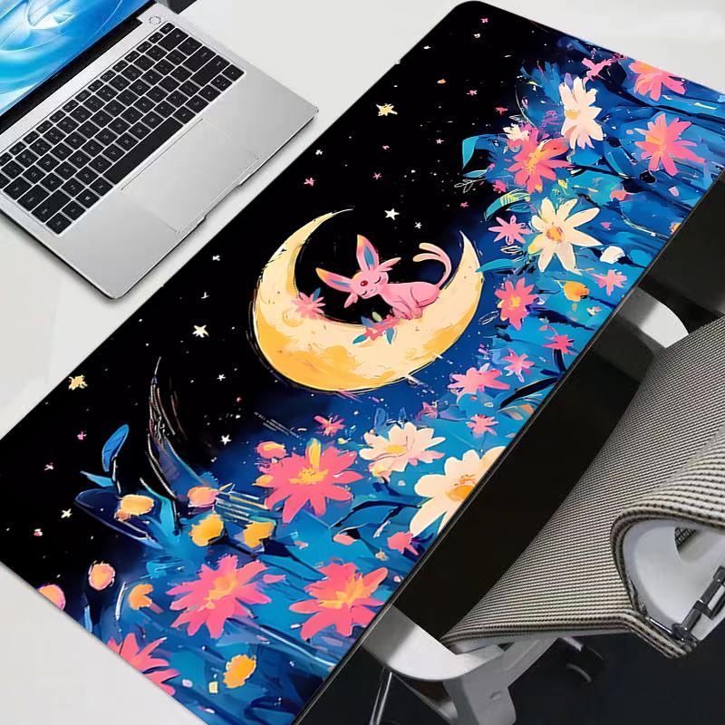 Mouse Pad Anime Gamer Pokemon Pikachu Charizard Gaming Accessories Varmilo Keyboard PC Computer Desk Mat XXL Carpet Mousepad