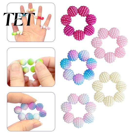 Sensory Finger Rings 5 Pcs Spiky for Adults, Acupressure Fidget Rings, Relaxation Tool Fingers Calming Massager Stress Anxiety Relief, Office Workers