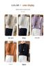 Women's Versatile Solid Color Wool Knit Sweater - Loose Half-High Collar, Long Sleeve Autumn & Winter Base Layer.