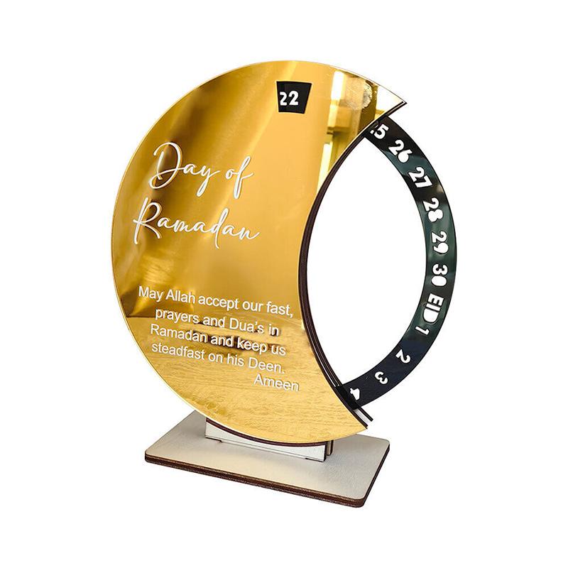 Ramadan Calendar Countdown Decorations for Home Eid Mubarak