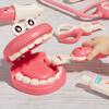 Ролевая игра Игрушки стоматолога Зубная щетка Раннее образование Симуляция Набор игрушек стоматолога Мультяшная игра понарошку