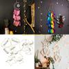 F26C Love Heart Stars Moon Hoop for Handmade Dreamcatcher Making Wall Dream Catcher Frame Circle Ring Metal Macrame Hoop