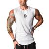 New Summer Men's Fitness Vest Running Training Breathable Sleeveless Short Sleeve
