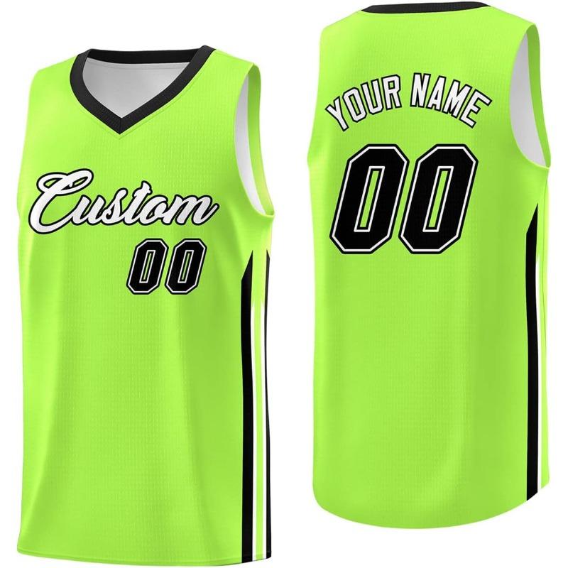 Personalized Your Own Stitched Basketball Jersey Sports Shirt Custom Team Name Number Logo for Men Youth