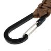 Карабин Брелок для выживания Шнурок Веревка Пряжка из алюминиевого сплава для пешего туризма Рыбалки Отдыха на природе