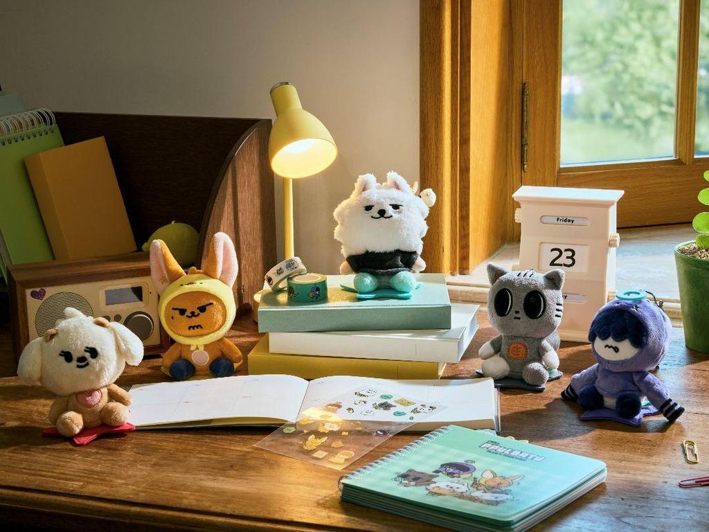 [Б/У] TXT PPLUBATU Брелок-плюш Бёмгю с торговой карточкой