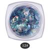 12 Color Irregular Shell Paper Nail Art Glitter Nail Sticker Small Sequin Decoration Tool