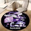 Personalized K-KPop Demon Hunters Round Chair Office Rug - Perfect for Mat, Office Chair & More - Ideal Gift for Birthdays and Holidays