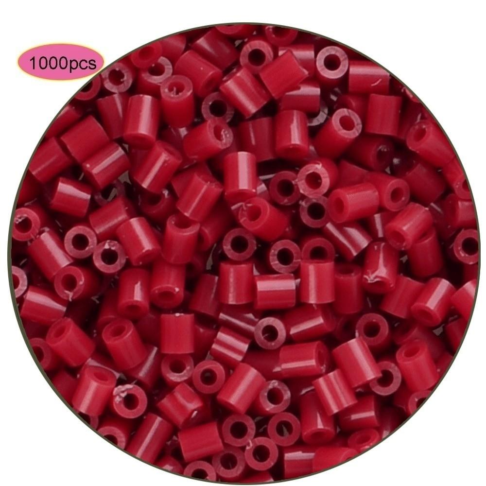 1000pcs Handmade Craft Mini Perler Hama Beads 2.6mm Fused Beads 3D Puzzle Beads Children Learning