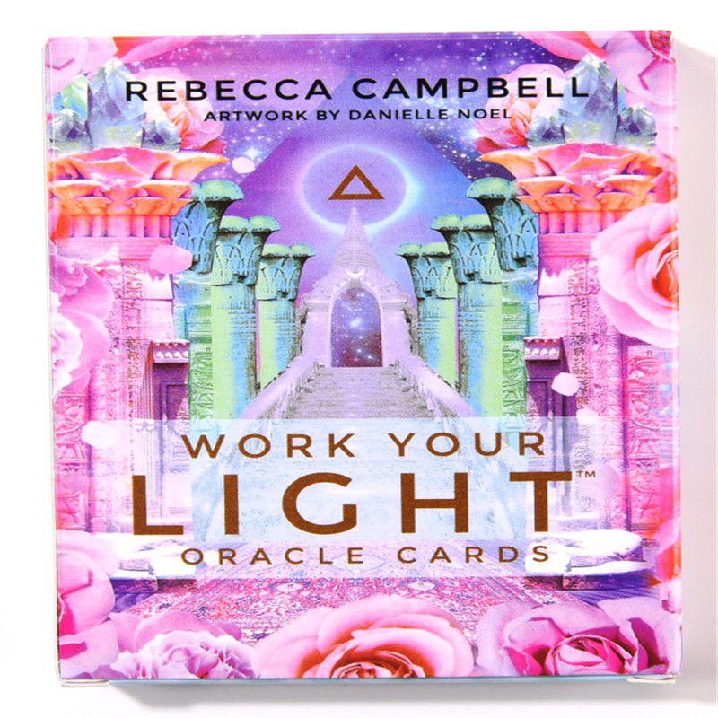 Завораживающая колода карт Таро на английском языке с потрясающими визуальными эффектами и яркими цветами для магических игр