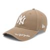 Кепка New Era 9FORTY с длинным козырьком MLB ONSPOTZ NY Британская FREE, Логотип, Эксклюзивная, Хаки, Размер.