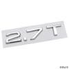 2.5 3.7 5.6 2.7T labels trunk logo for Infiniti 5.6 2.7T displacement body leaf panel rear tail integrated digital car sticker6ged