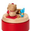 Sanrio Деревянная Музыкальная Счастливая Приветствие Интерьер 087904 Шкатулка, Шарм, Китти, Декор, Подарок,