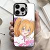 2.5-мерное искушение Амано Ририса Чехол для телефона для iPhone17,16,15,14,13,12,11 Plus,Pro Max Черный Конфетный серебристый чехол для телефона