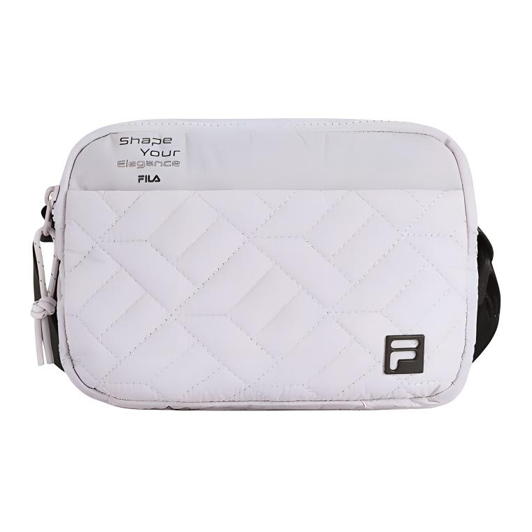 FILA Fitness Sports Leisure Fabric Mini Shoulder Crossbody Bag Women bags Light-Mist-Purple A13W441161FPR