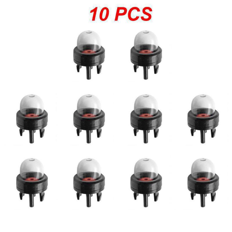 1-10pcs Carburetor Oil Bubble Petrol Snap In Primer Fuel Bulb Pump Kit Gasoline Sawing Wood Saw Lawn Mower Machinery Accessories