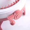 Children DIY Handheld Knitting Toy Wool Machine 48 Needles Round Barrel Craft Kit For Kids Knitting Fun And Creativity Great Gift For Beginners