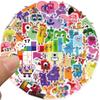 Стикеры Намбер Блокс Numberblocks стикерпак наклейки набор наклейок 52 шт