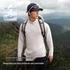 Pelliot Men's Stand-Collar Quick-Dry Long-Sleeve Sport T-Shirt