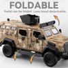 1:32 Sabertooth Alloy Diecast Police Car Model Toys Doors Opened with Sound Light Pull Back Miniature Vehices Boy Birthday Gifts