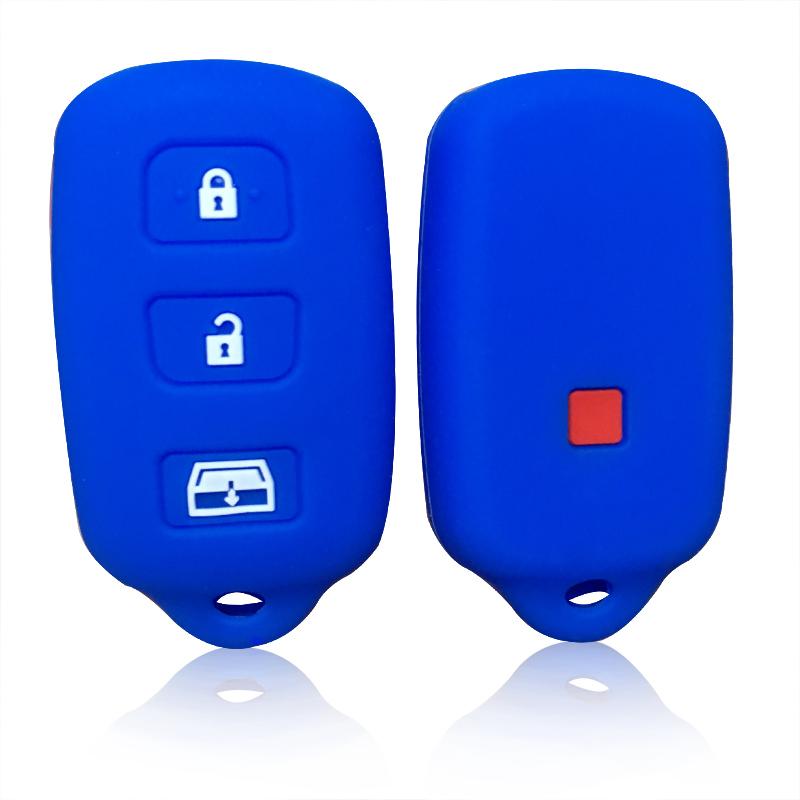 Чехол-брелок для ключа Toyota 4Runner Camry Corolla Prius RAV4 Lexus SC300 Scion XB Pontiac Vibe Бесключевой пульт ДУ Держатель корпуса ключа автомобиля