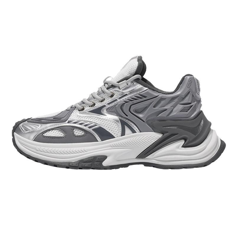 2026 autumn and winter sports shoes mecha mesh breathable casual men's shoes dad shoes Darth Vader sports outdoor shoes