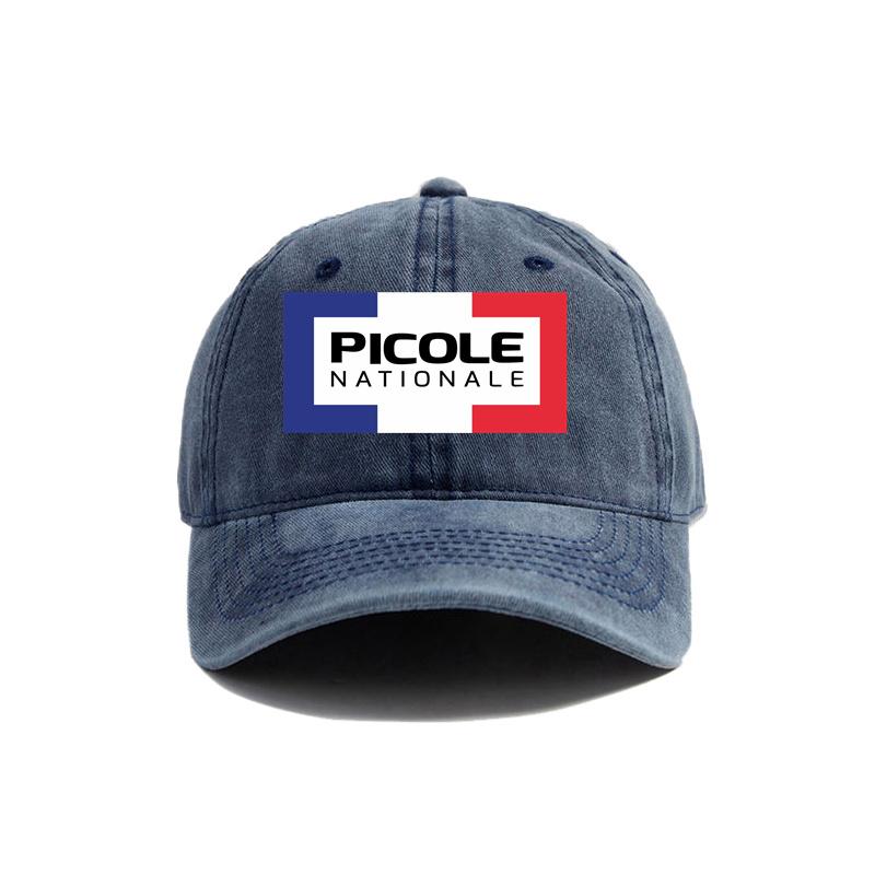 Distresseded Vintage Distressed Cap Picole Nationale New Brand Latest Fresh Hats Cap Men Retro Outdoor Summer Adjustable Picole Baseball Caps Hat
