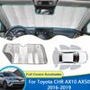 Оконный козырек для Toyota CHR C-HR AX10 AX50 2016 2017 2018 солнцезащитный козырек для лобового стекла, шторы, солнцезащитные козырьки