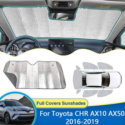 Оконный козырек для Toyota CHR C-HR AX10 AX50 2016 2017 2018 солнцезащитный козырек для лобового стекла, шторы, солнцезащитные козырьки