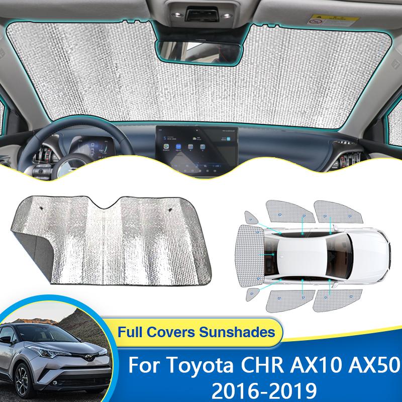 Оконный козырек для Toyota CHR C-HR AX10 AX50 2016 2017 2018 солнцезащитный козырек для лобового стекла, шторы, солнцезащитные козырьки