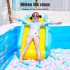 Inflatable Water Slide Swimming Pool Slide Summer Swimming Pool Supplies Kids Water Play Toy for