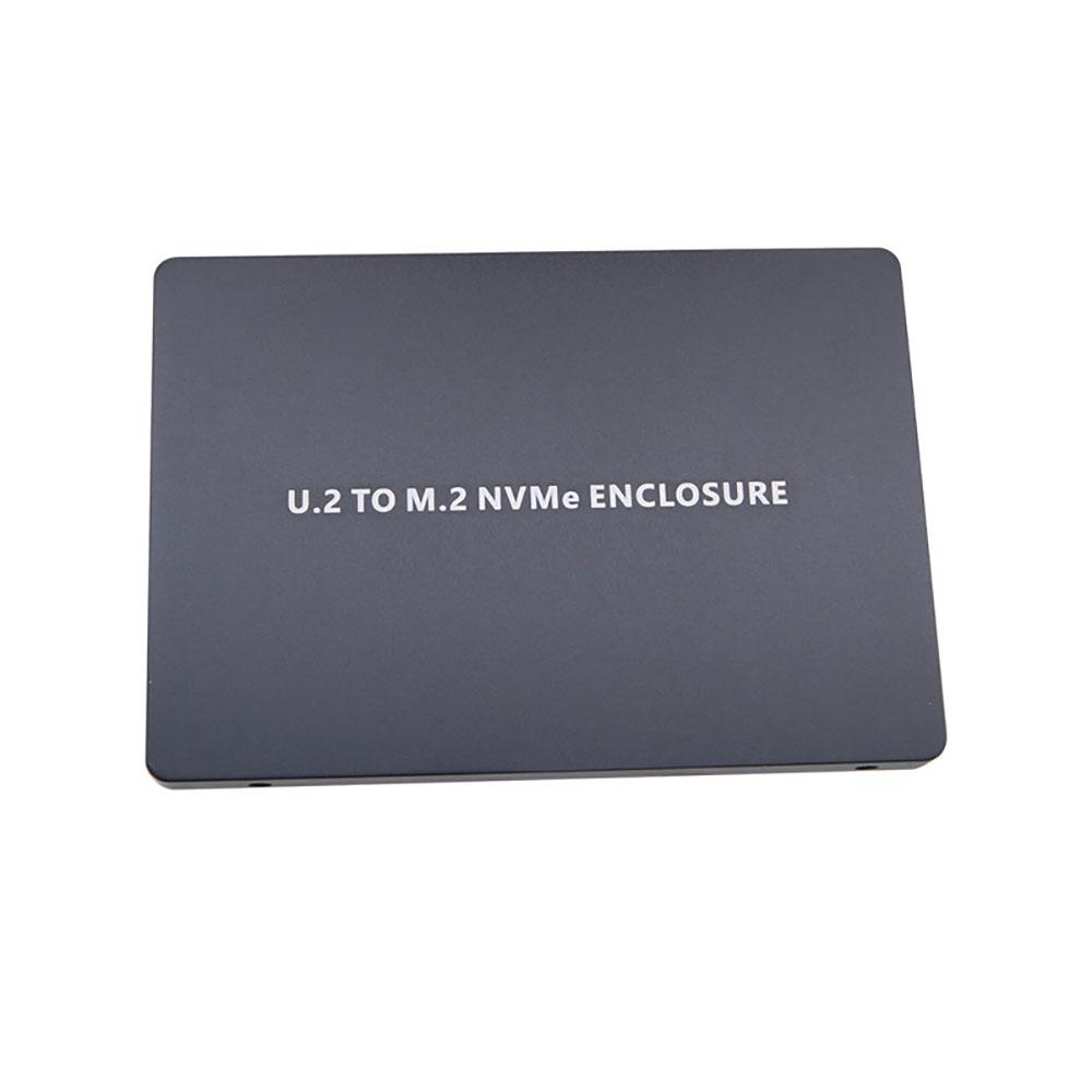 M.2 NVME SSD To U.2 SFF-8639 Adapter Case Aluminum Alloy Case